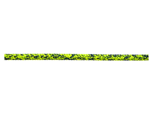 Allround UHMWPE lijn met polyester mantel groen/zwart 3mm 50m