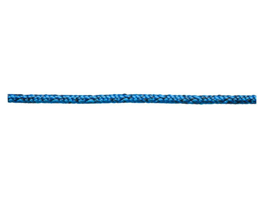 Allround UHMWPE lijn met polyester mantel blauw/zwart 3mm 50m