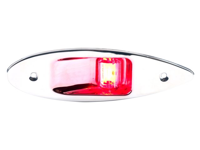 Talamex Navigatieverlichting LED inbouw set RVS (SB + BB)