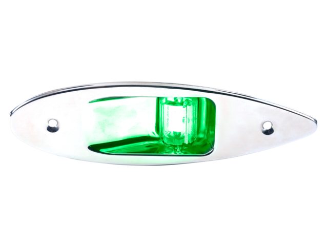 Talamex Navigatieverlichting LED inbouw set RVS (SB + BB)