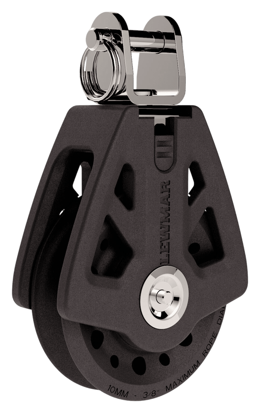 29925021bk synchro blok 50mm single toggle zwart