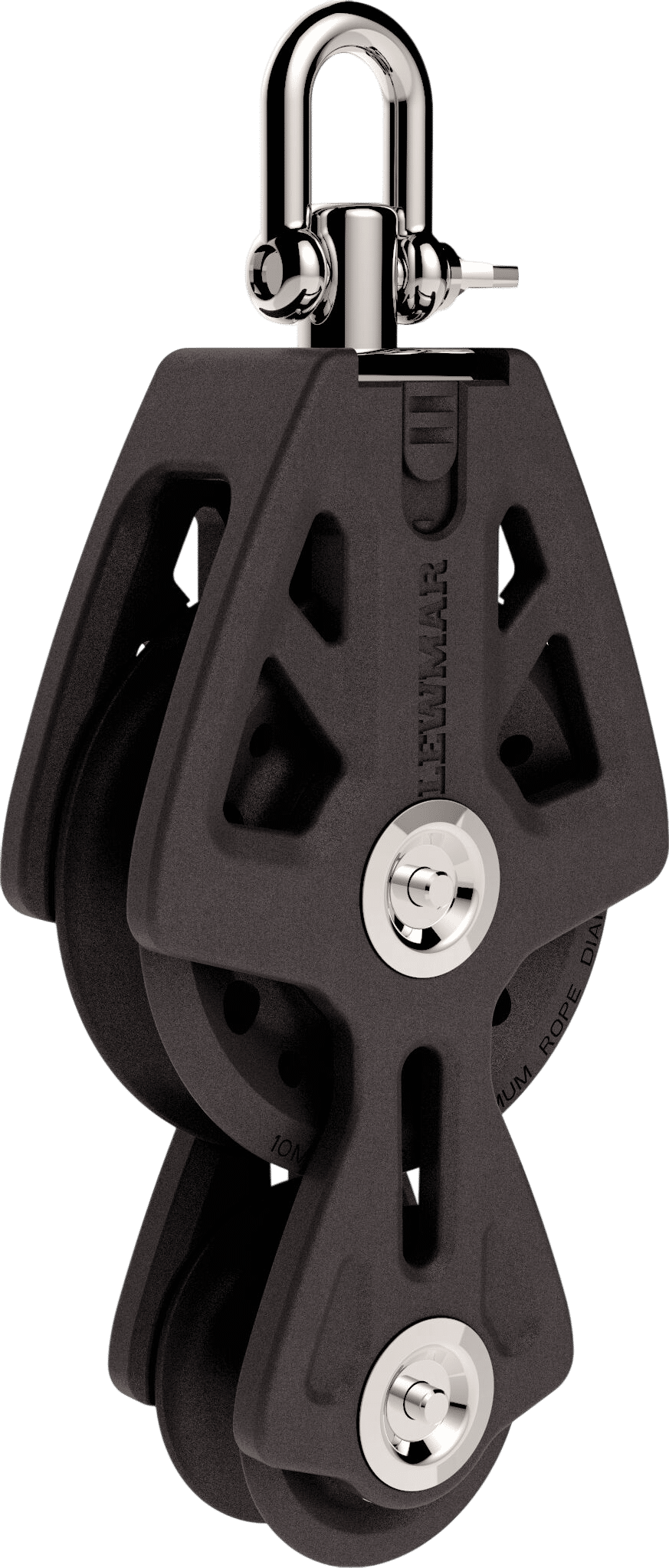 29925031bk synchro blok 50mm fiddle zwart