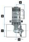 Boegschroef TT185 6.0KW 24V GEN2