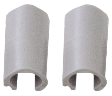 361027993 LP wht hinge cap spare  x10