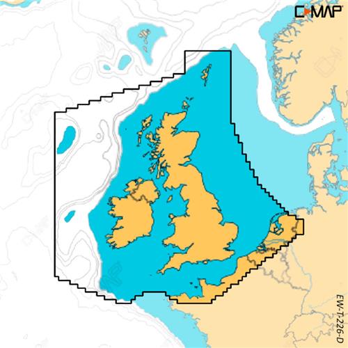 C-MAP geheugenkaart DISCOVER X - Verenigd Koninkrijk