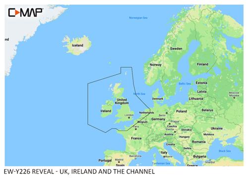 C-MAP geheugenkaart REVEAL - Vereningd Koninkrijk