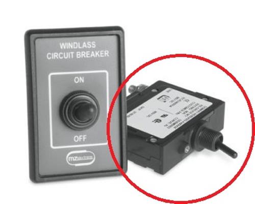 MZ Electronic thermische magneetschakelaar (120A)