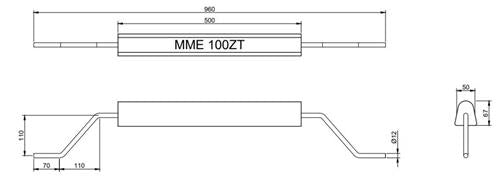 MME tankanode zink MME100ZT