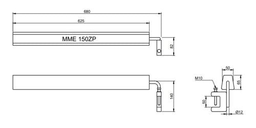 MME pitguard anode zink MME150ZP