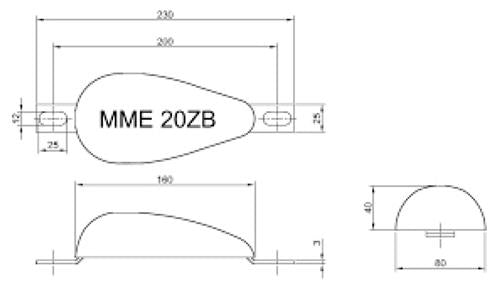 MME huid/roeranode zink MME20ZB
