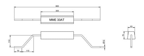 MME tankanode aluminium MME33AT