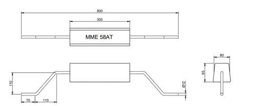 MME tankanode aluminium MME58AT