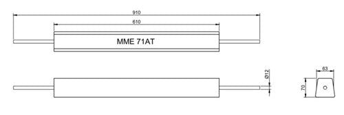 MME tankanode aluminium MME71ATST