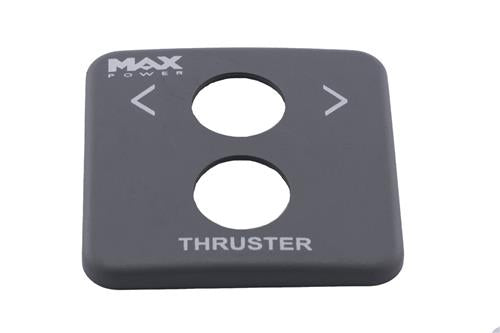 Max Power beschermplaat grijs joystickpaneel