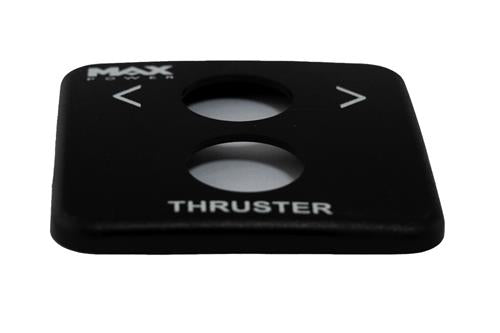 Max Power beschermplaat zwart joystickpaneel
