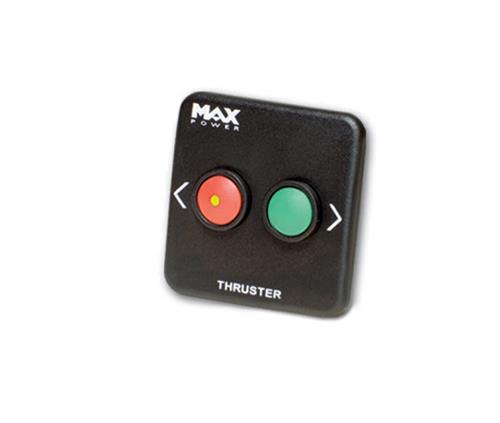 Max Power bedieningspaneel druktoets zwart