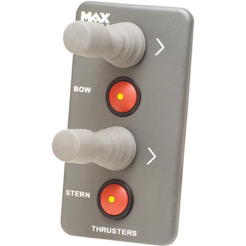 Max Power dubbele joystick bedieningspaneel grijs