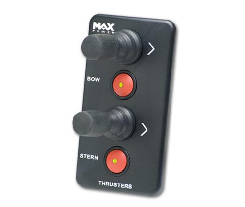 Max Power dubbele joystick bedieningspaneel zwart
