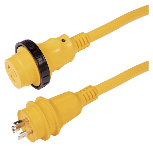 30A 125V 50' Cordset Led Ergo Grip
