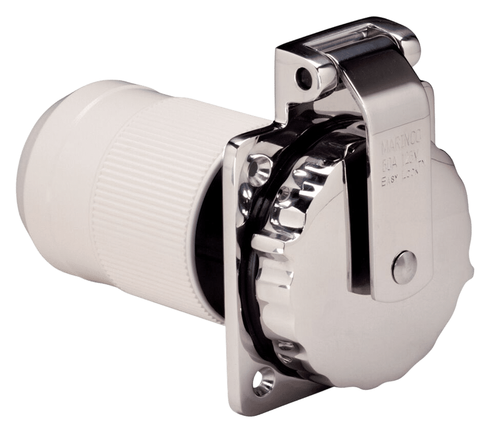 50A 125V El Inlet SS with Enclosure
