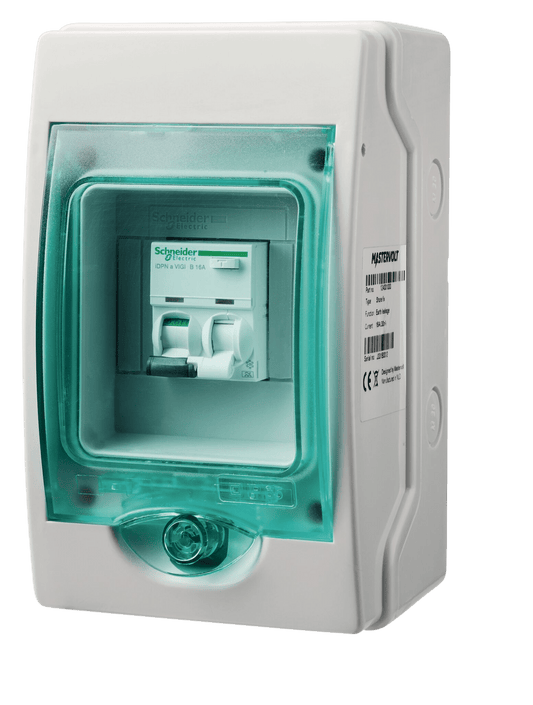 124001000 Shore Fix 16 A/30 mA – in installation box