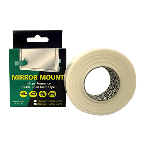 PSP Mirror Mount dubbelzijdig foam tape 19 mm