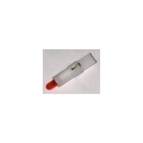 Veratron lamp T5 24V 1,2W rood met houder