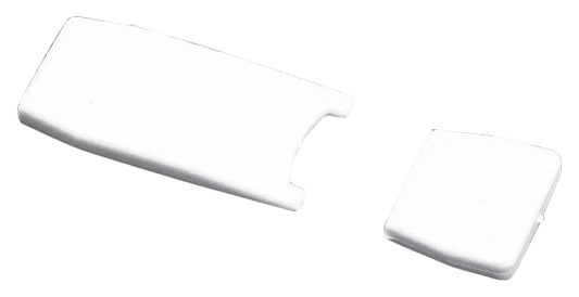 Eindstuk voor zeillat 24x2.5mm (set)