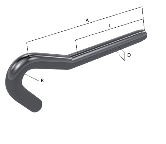 Hook terminal 2.5mm