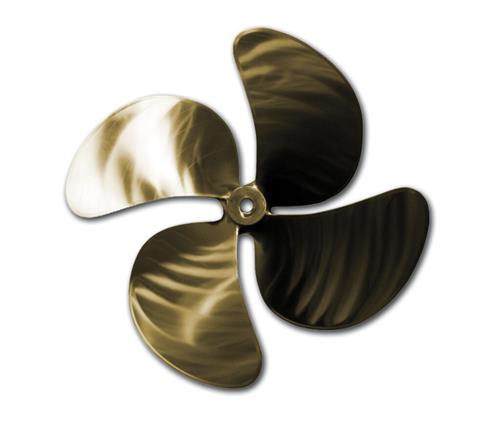 Nakashima PL485 propeller 4 blads-29″x25″-LH-MnBr-ø50x140