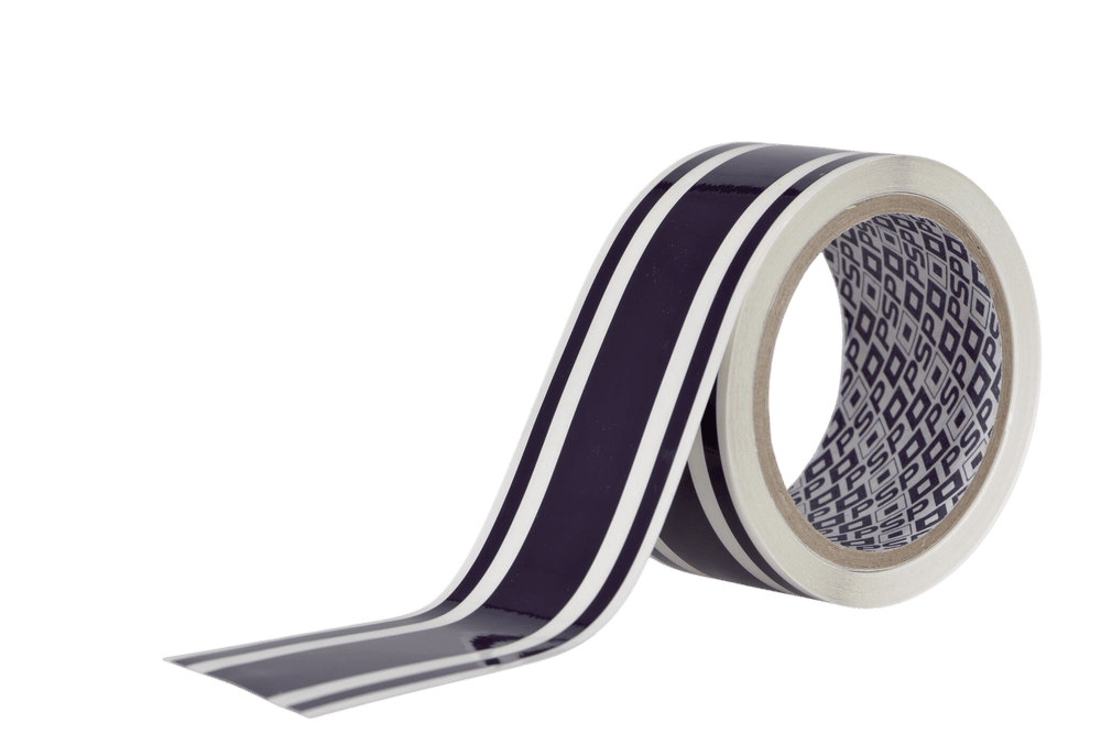 Colourstripes T2 navy blauw 44mm 10m