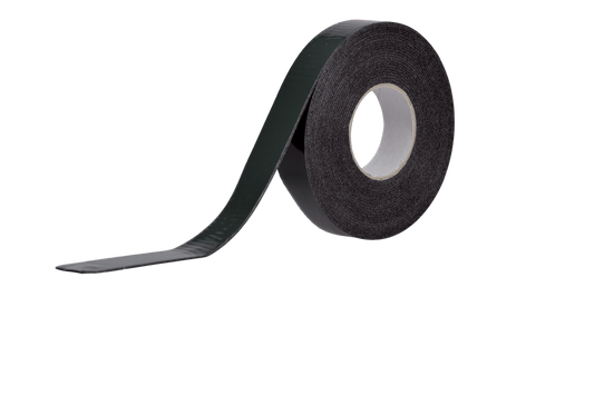 Dubbelzijdig klevend vinyl foam tape zwart 19x1mm 5m
