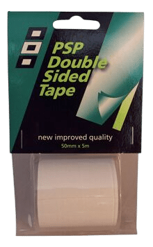 Double sided tape clear 50mm 5m