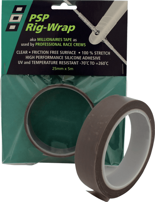 Rig wrap clear 25mm 5m