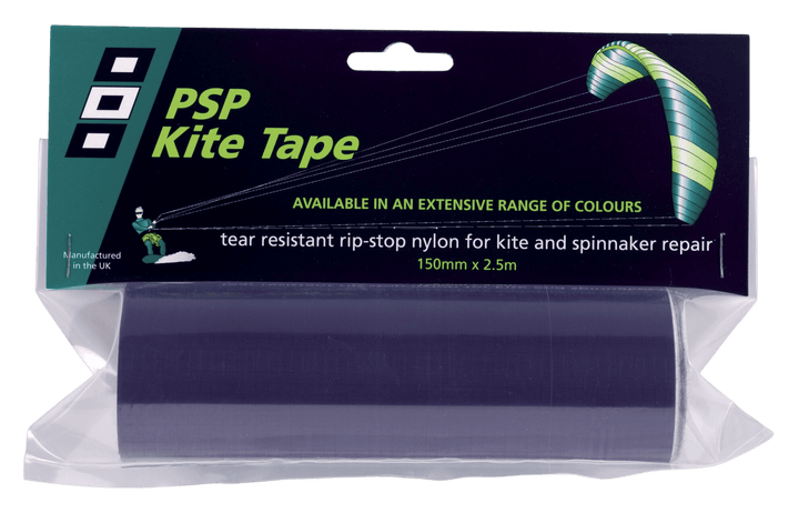 PSP Kite tape 150 mm 2,5 m donkerblauw