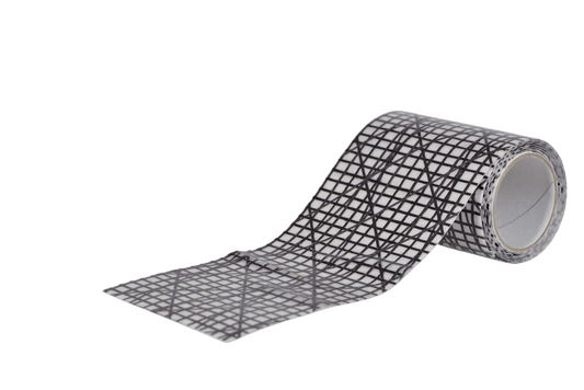 Kevlar repair tape zwart 75mm 1.5m
