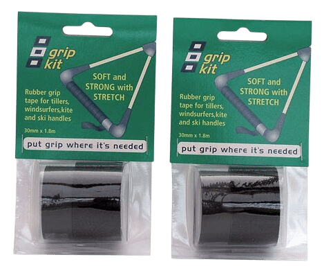 Grip tape set zwart 30mm 1.8m