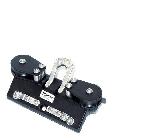 Overloopslede cl voor 19mm rail 4rol