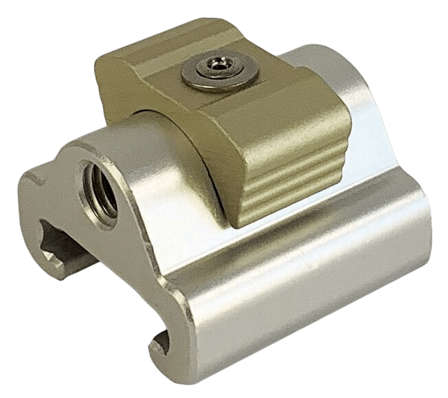 Stopper verstelbaar 32mm zilver