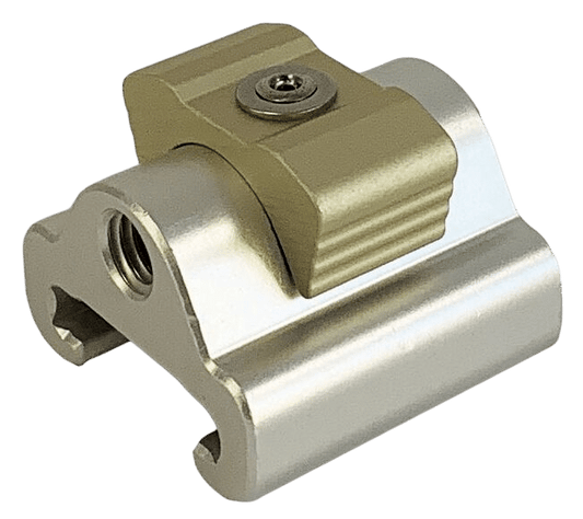 Stopper verstelbaar 25mm zilver