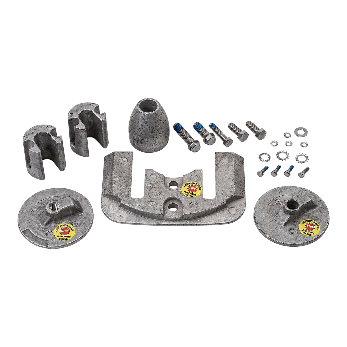 Quicksilver 888760Q04 Anode kit magnesium voor Mercruiser Bravo III