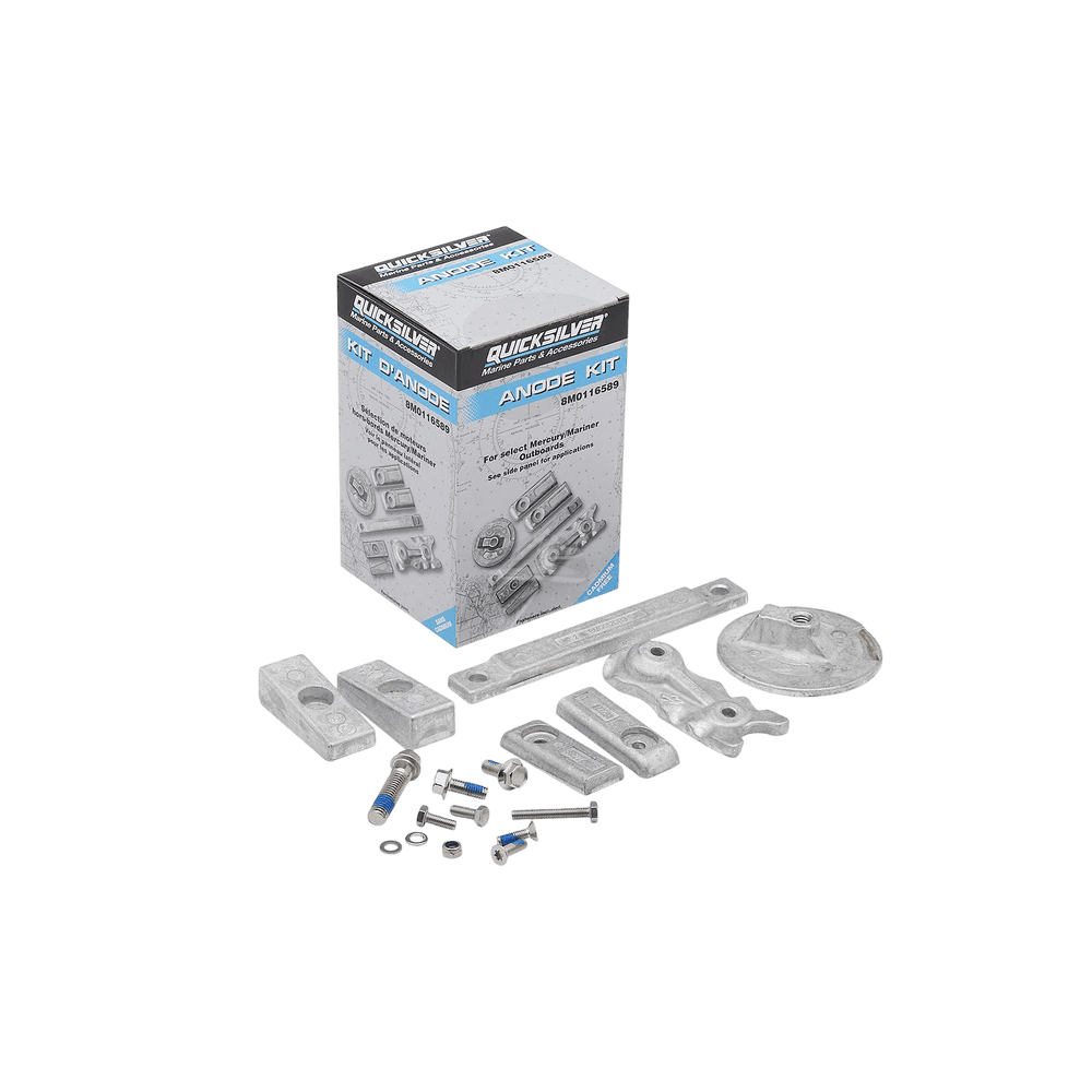8M0116589 Anode kit aluminium voor Mercury Verado 350pk