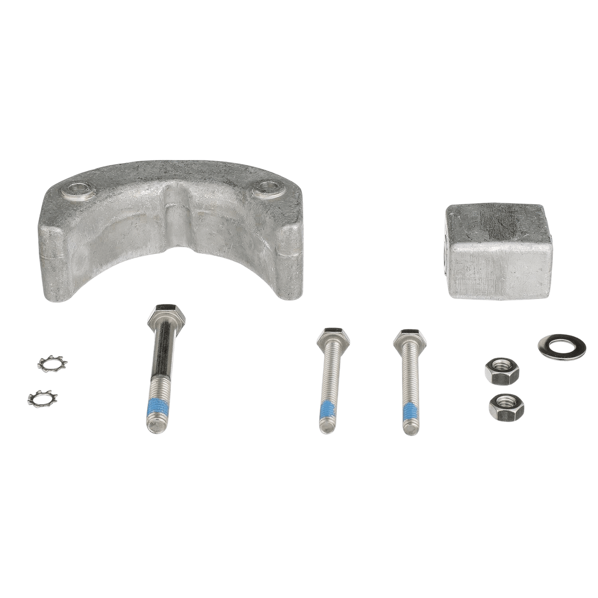 Quicksilver anodekit aluminium voor BRP/OMC 50-75 pk 8M6008010