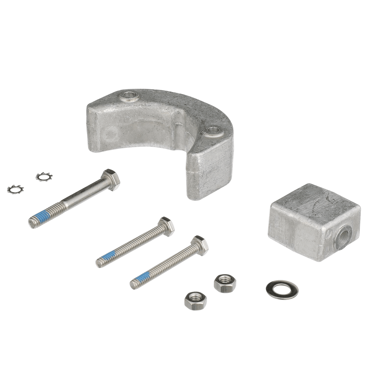 Quicksilver anodekit aluminium voor BRP/OMC 50-75 pk 8M6008010