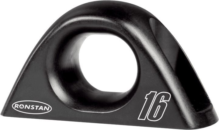 Ronstan RF8091-16 Ropeglide geleider enkel zwart 16 mm