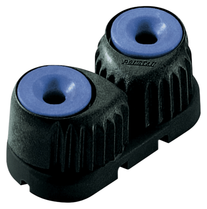Ronstan C-cleat groot blauw carbon M6 RF5420B
