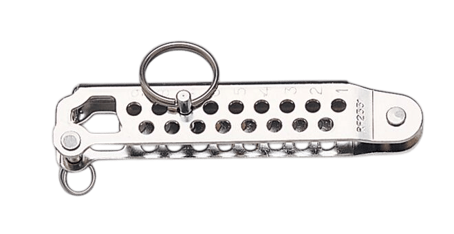 Ronstan RF2331 RVS AISI 316 plaatspanner – tot 3 mm staaldraad
