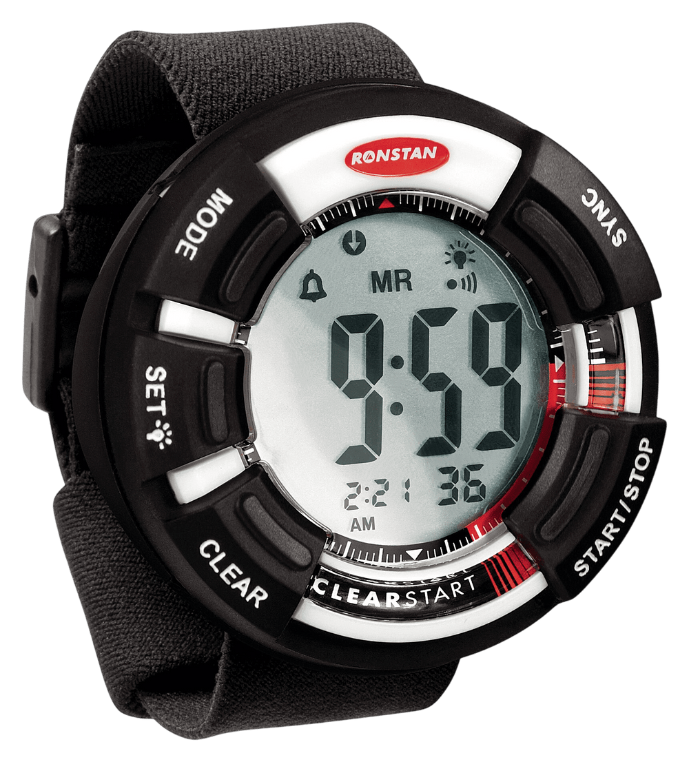 Race timer clear start
