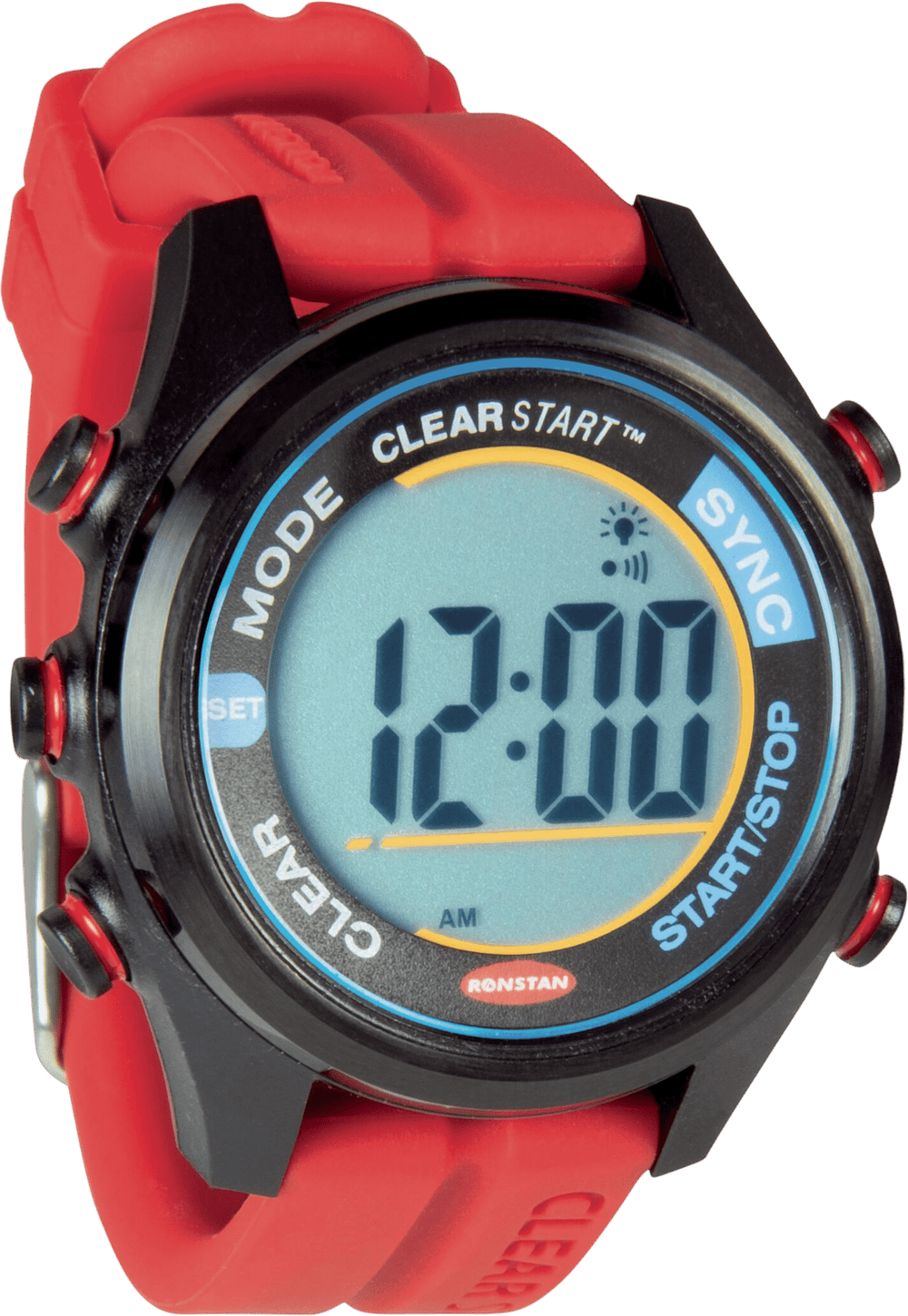 Clear start sailwatch 40mm Rood/Zwart