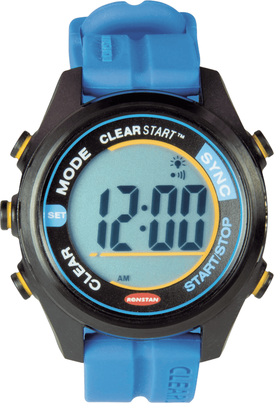Clear start sailwatch 40mm Blauw/Zwart